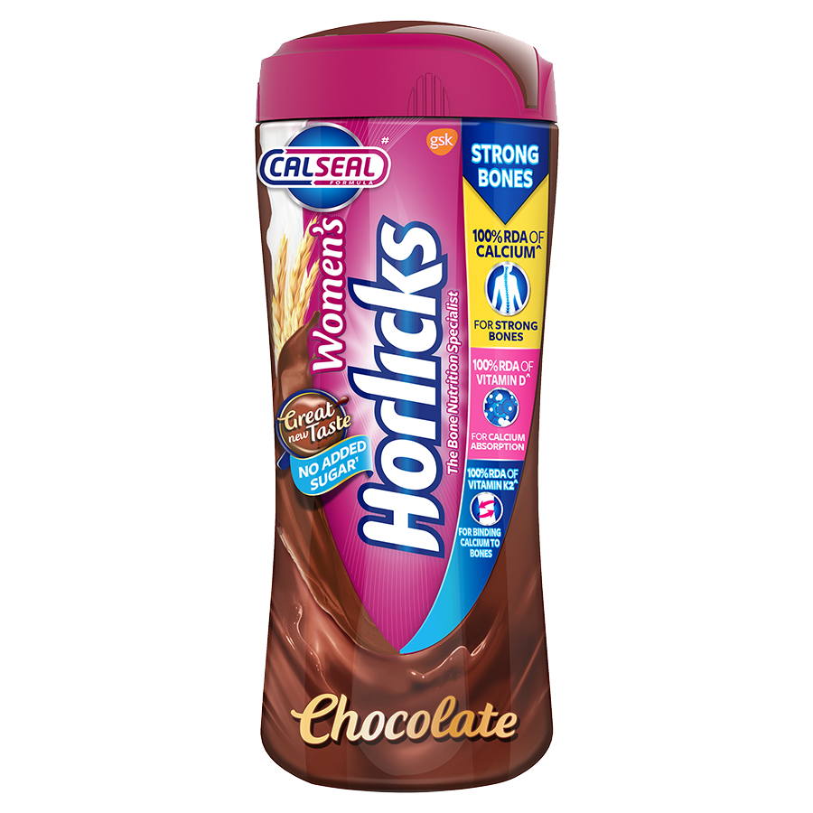 Horlicks Women's Plus Chocolate Refill 400g| Health Drink for Women &  Horlicks Health & Nutrition Drink for Kids, 500g Jar | Classic Malt Flavor  COMBO